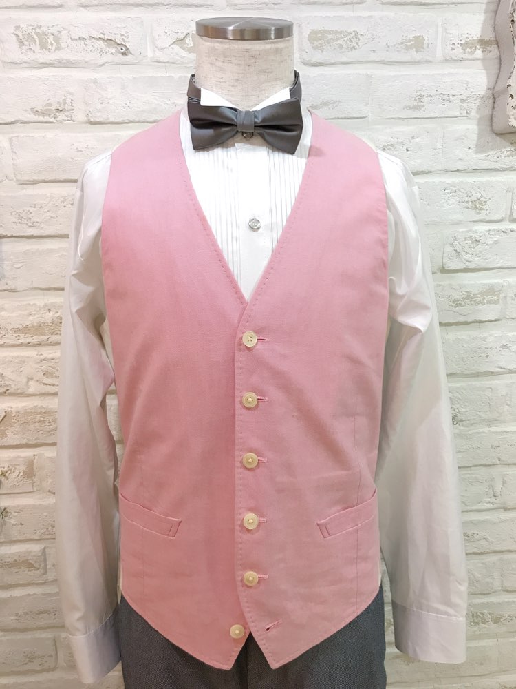 【ベスト単品】ピンク　L② ポールスミス
