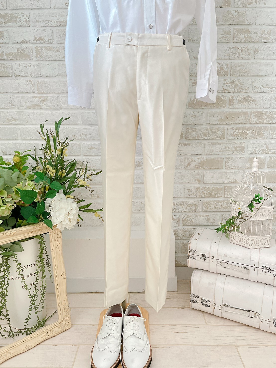 WDホワイトクラシカルパンツA5