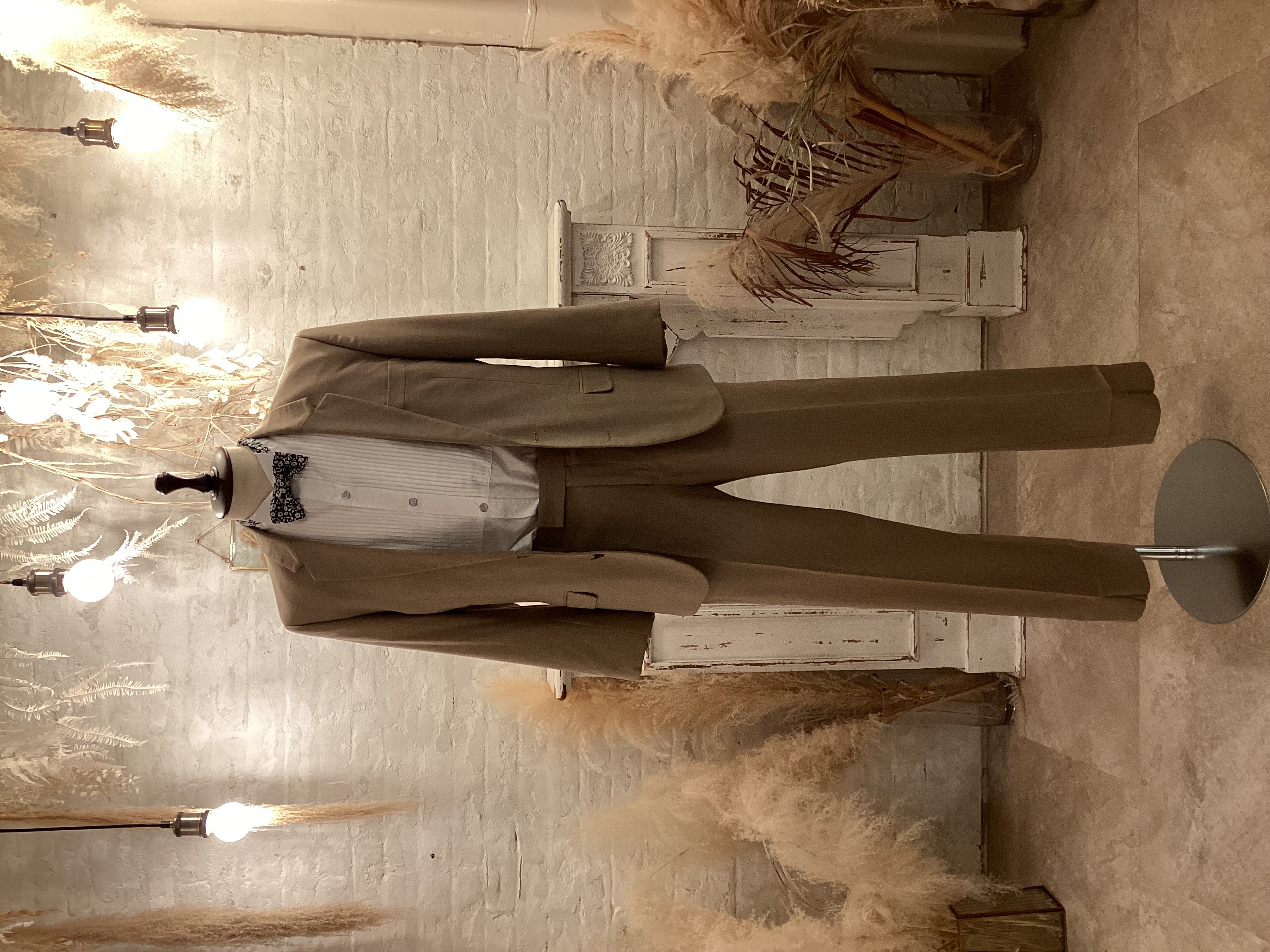 【ジャケットのみ】ベージュ　2P 36 S asos DESIGN