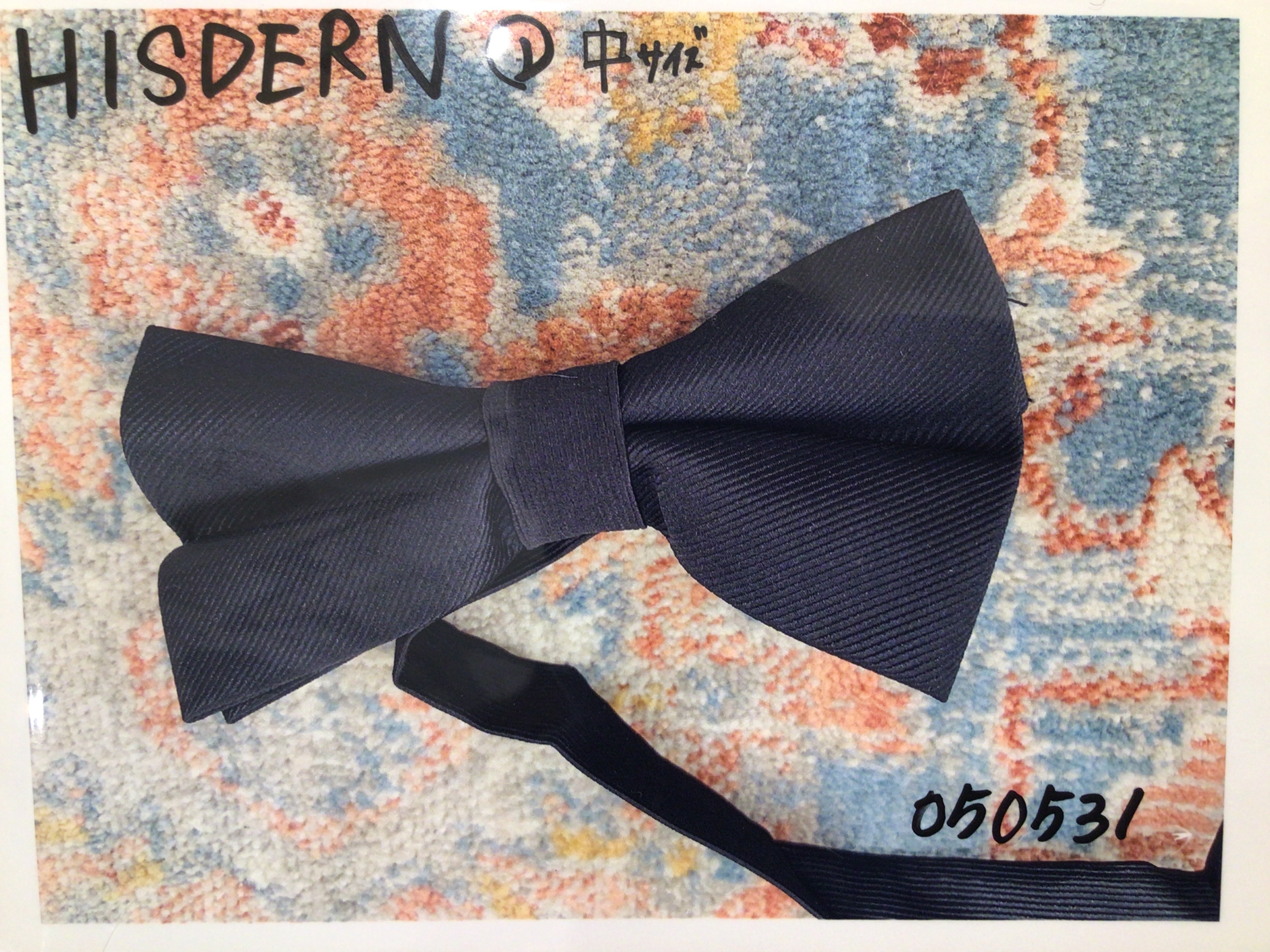 コレクションブラック蝶ネクタイ　HISDERN