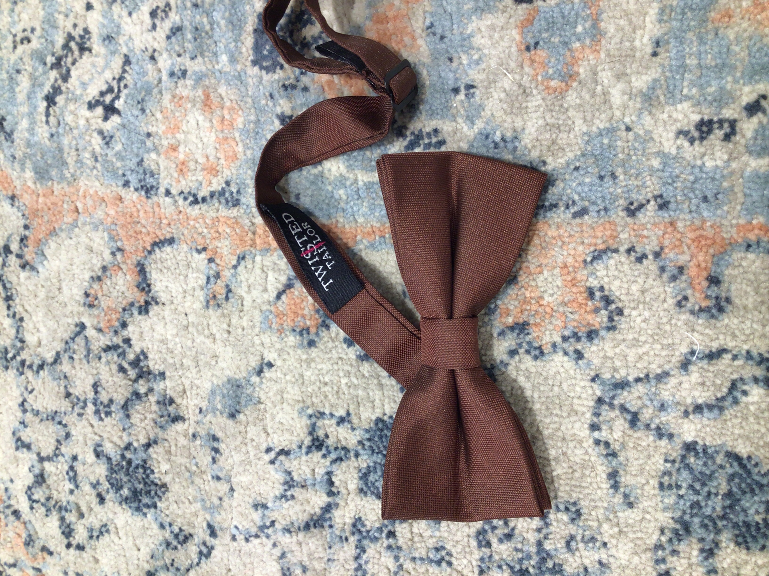 コレクションココアブラウン蝶ネクタイ　TWISTEDTAILOR