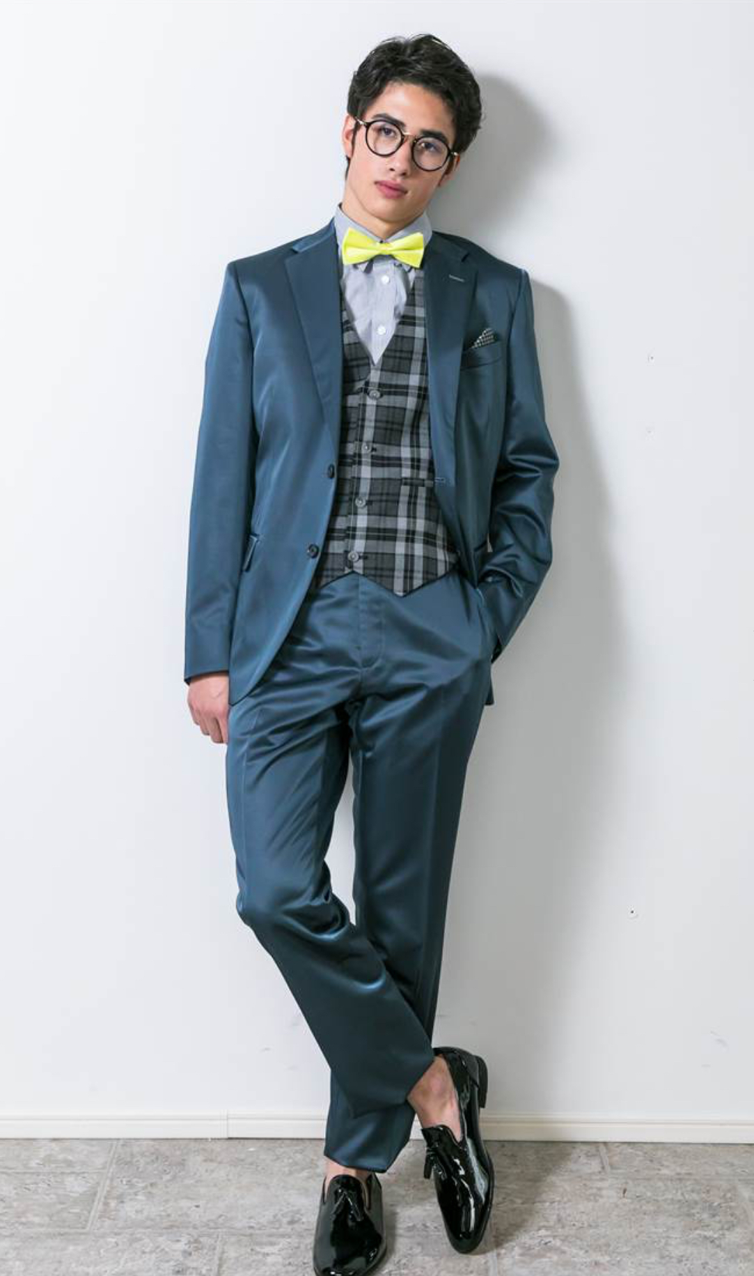 【パンツのみ】ネイビーグレー　2P 50 L CC（collection CORNELIANI）