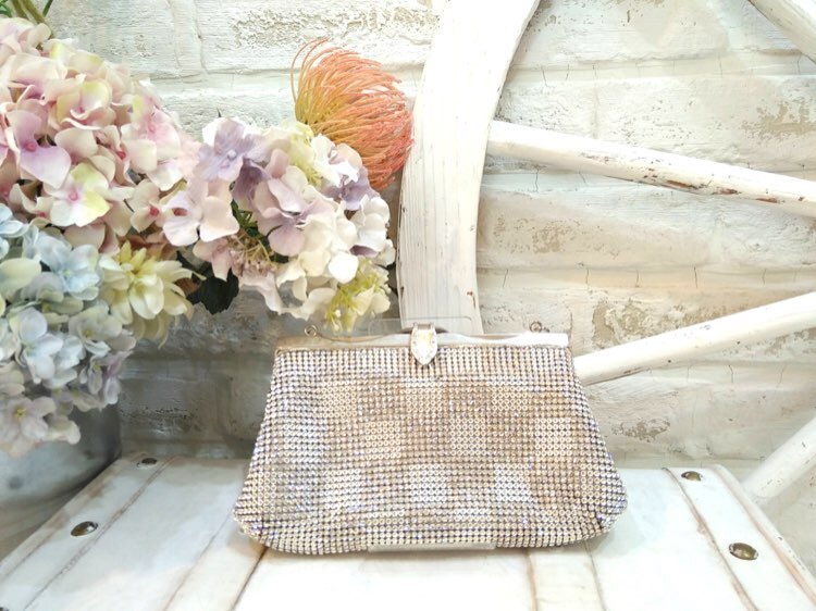 【バック】シルバー　ストーンキラキラ