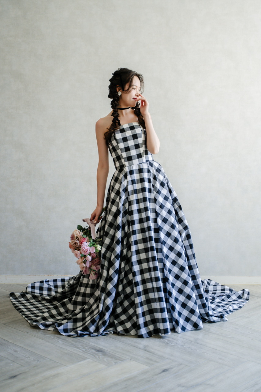 BLACK×WHITE Urban Gingham　US4 9号