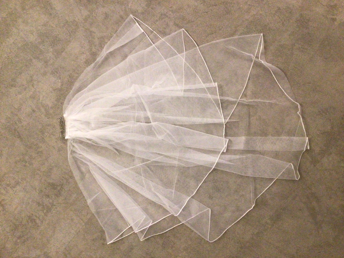 無地 シンプルベール①