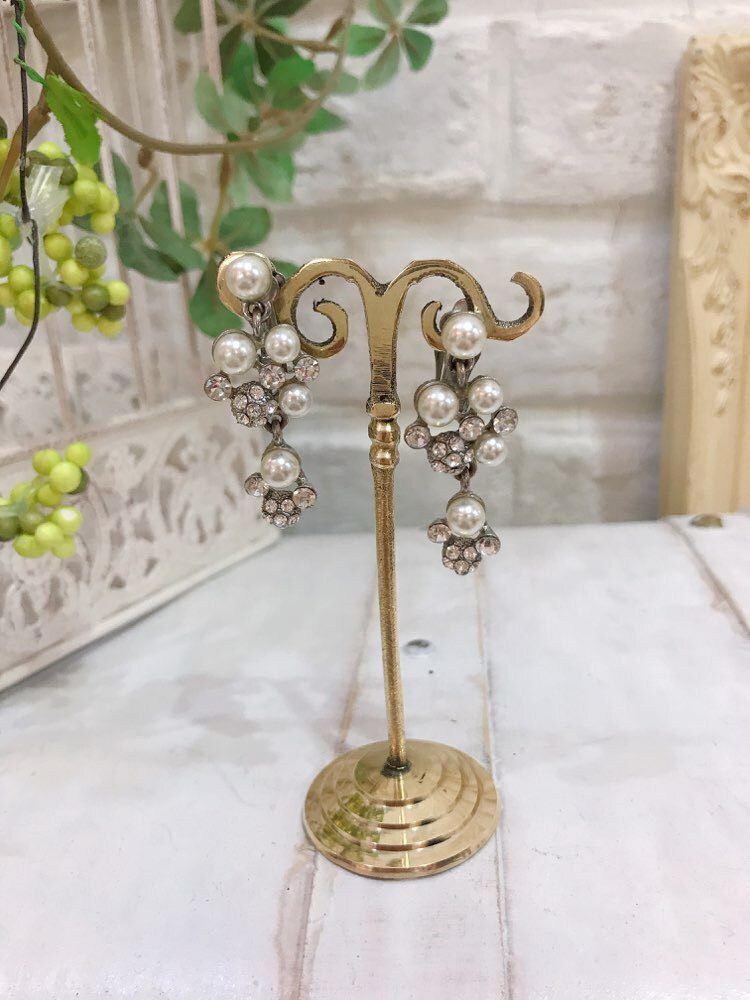 【イヤリング】木の実　シルバー